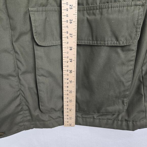 Eddie Bauer VTG Jacket Khaki Green Wool lined  Hunting Men's Large - Picture 11 of 11